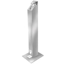 Colonne de distribution de Gel Hydroalcoolique Grise