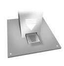 Colonne de distribution de Gel Hydroalcoolique Grise