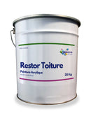 Restor Acryl Toiture – Résine acrylique d’étanchéité pour rénovation de toits